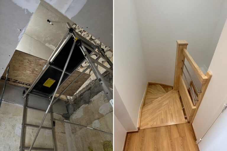 Réalisations Immo Renov 73 - Création et installation d'un escalier