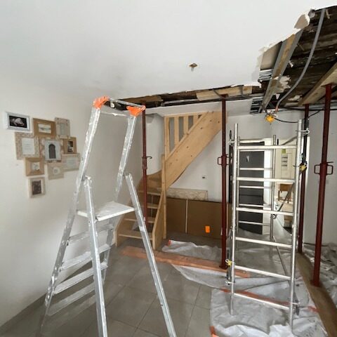 Rénovation plancher et escalier